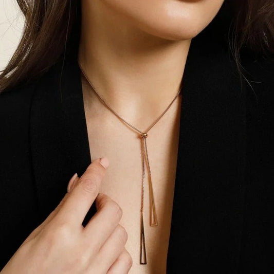 Funky Dangling Pendant Necklace - Zenee-Necklaces