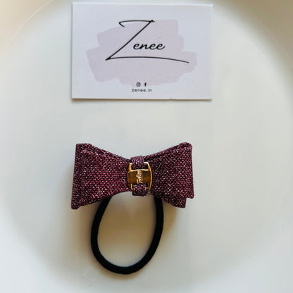 Glitter Bow Hair Bands - Zenee.in-Hair Accessories