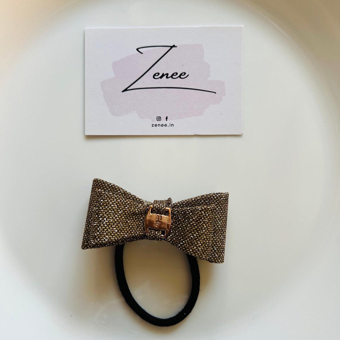 Glitter Bow Hair Bands - Zenee.in-Hair Accessories