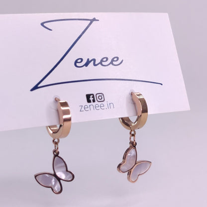 Isla Butterfly Earrings - Zenee.in-Earrings