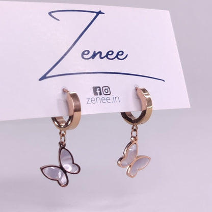 Isla Butterfly Earrings - Zenee.in-Earrings