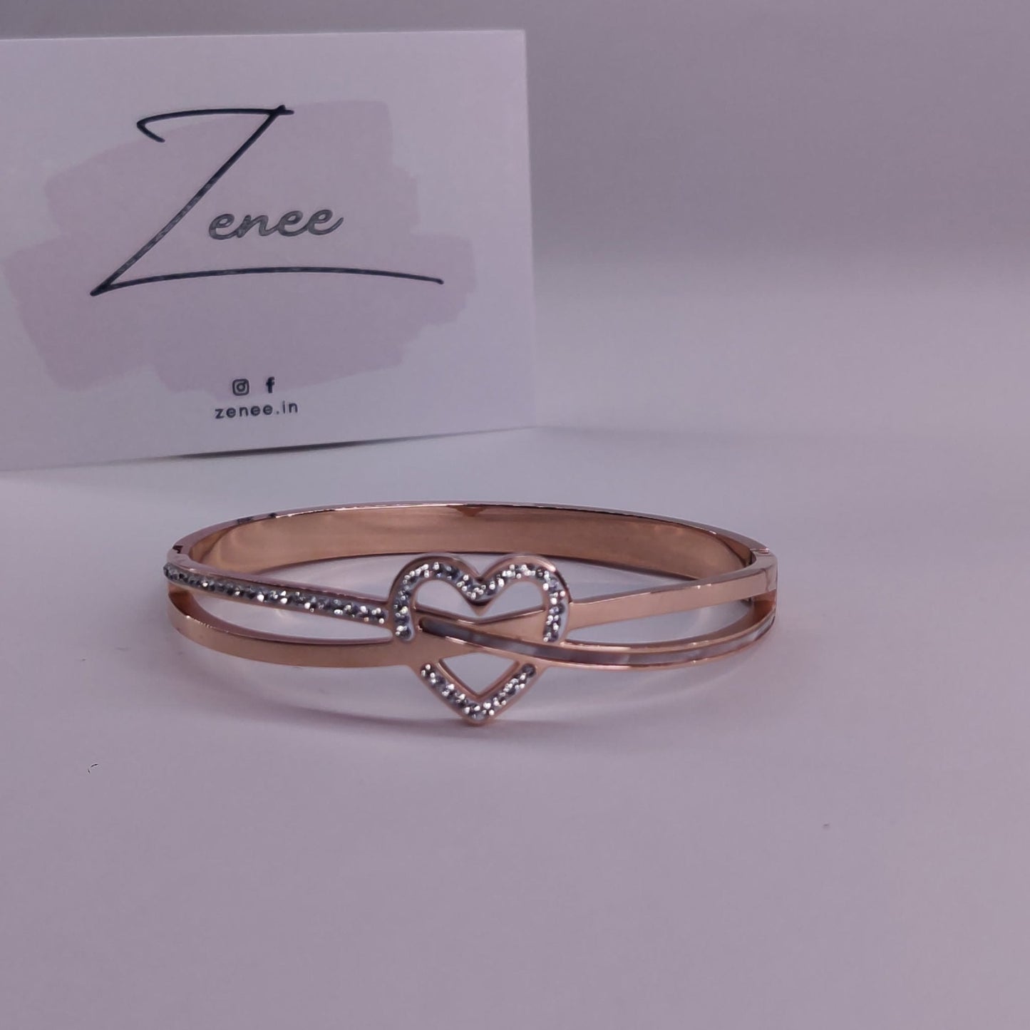 Leah Heart Bracelet - Zenee.in-Bracelets