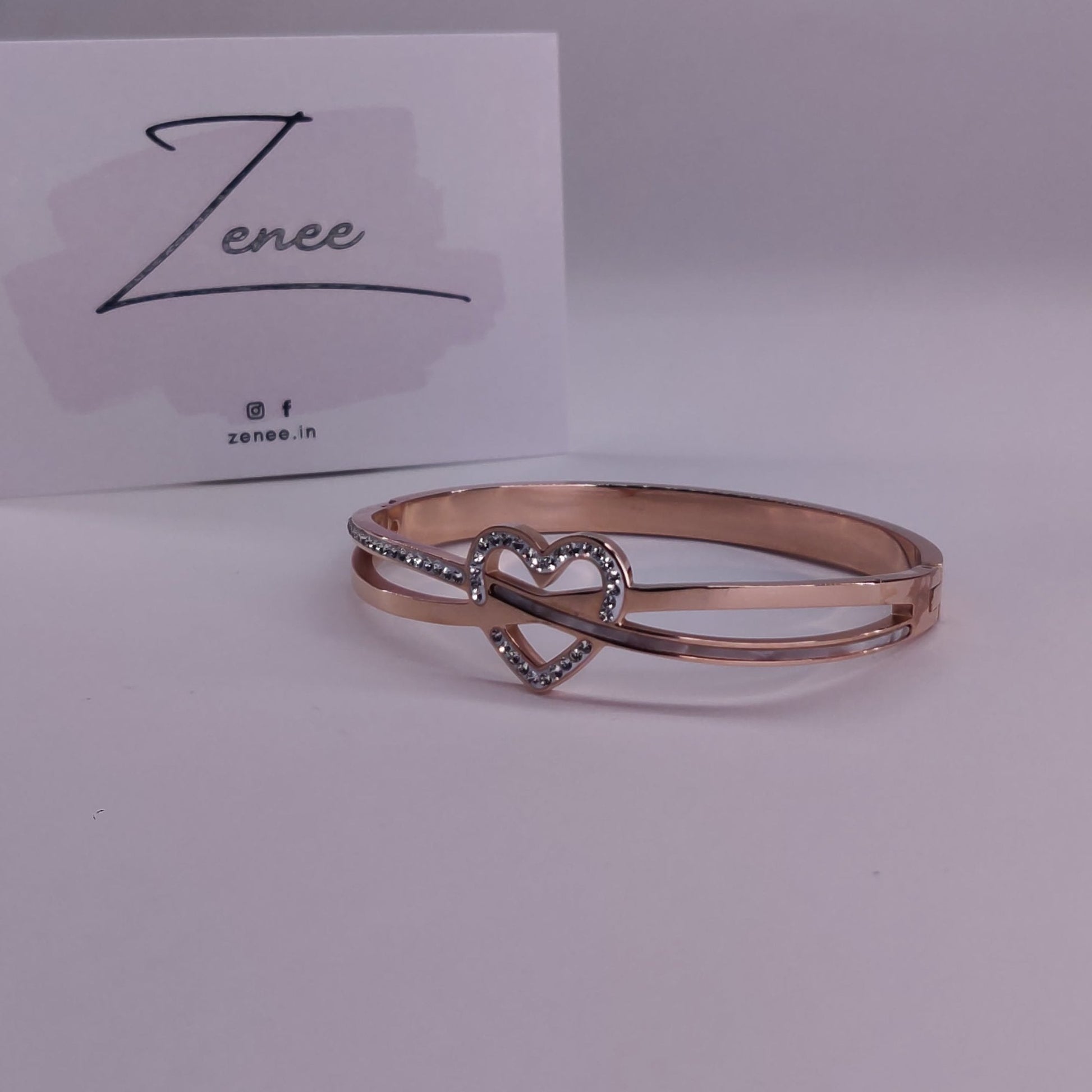 Leah Heart Bracelet - Zenee.in-Bracelets