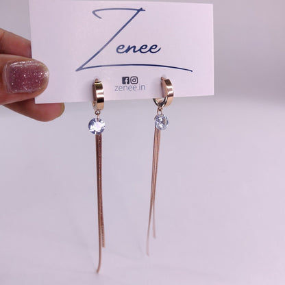 Lexi Dangling Earrings - Zenee.in-Earrings