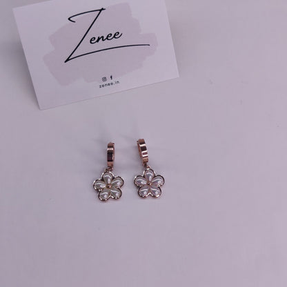 Lily Floral Earrings - Zenee.in-Earrings