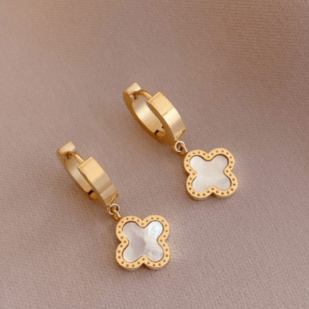 Mila Clover Earrings - Zenee.in-Earrings