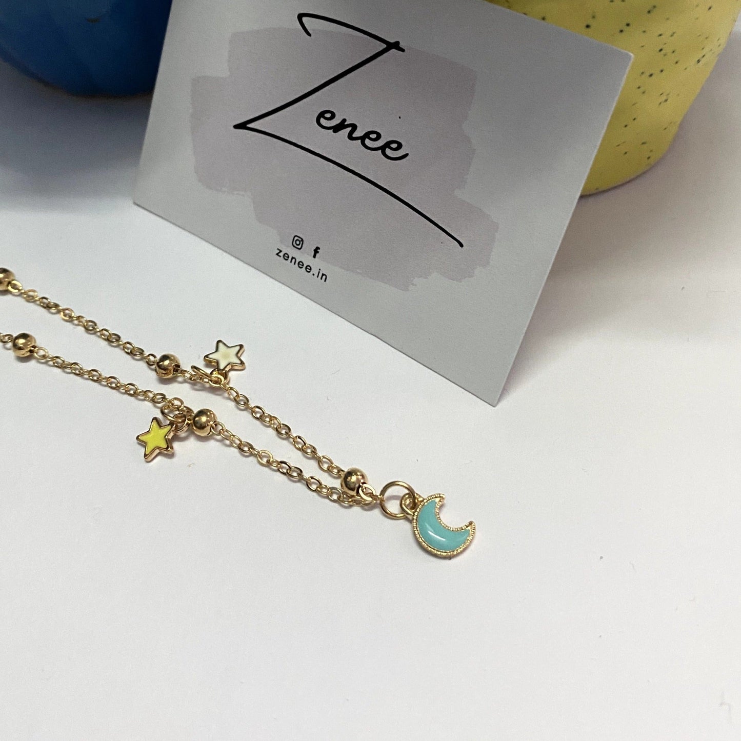 Moon Charm Bracelets - Zenee.in-Bracelets