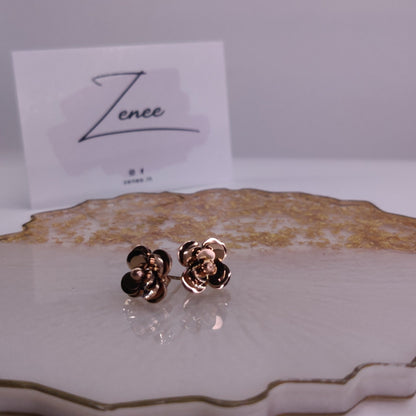 Noa Floral Earrings - Zenee.in-Earrings