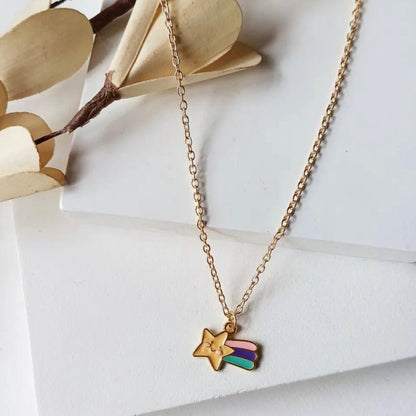 Rainbow Necklace - Zenee.in-Necklaces