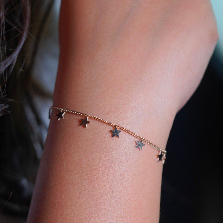 Stary Bracelet Cum Anklet - Zenee-Bracelets