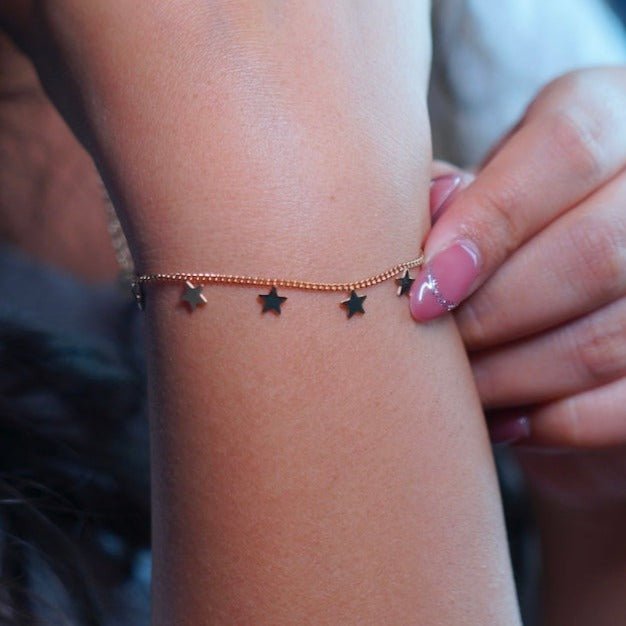 Stary Bracelet Cum Anklet - Zenee-Bracelets