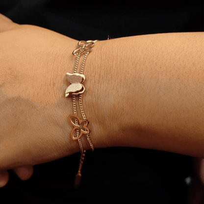 Trio Butterfly Bracelet - Zenee.in-Bracelets