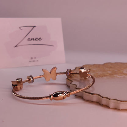 Vera Butterfly Bracelet - Zenee.in-Bracelets